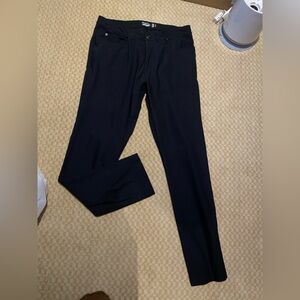 Straight down mens pants 32 x 32 black